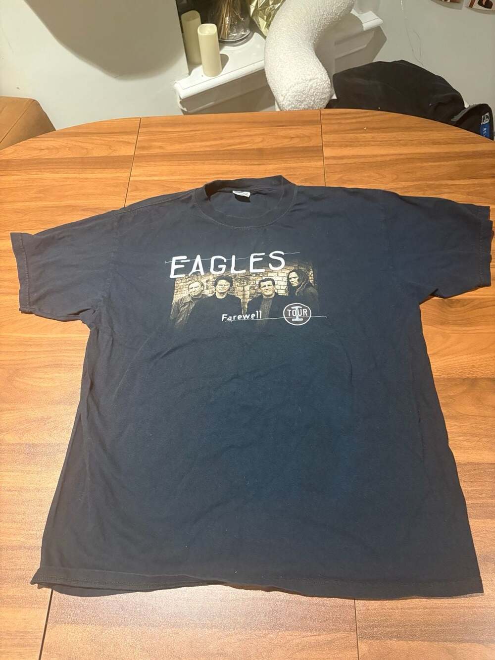 Anvil Eagles Farewell Tour 2005 Black T-Shirt XL